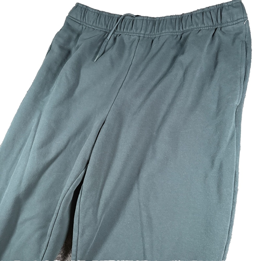 Athleta Sweatpants Mens 36 Anthracite Green Cotton Stretch Fleece Lined Tapered